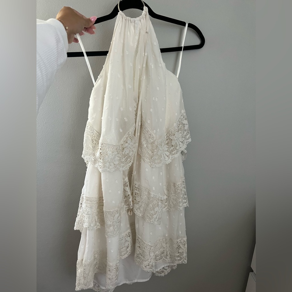 Revolve white dress